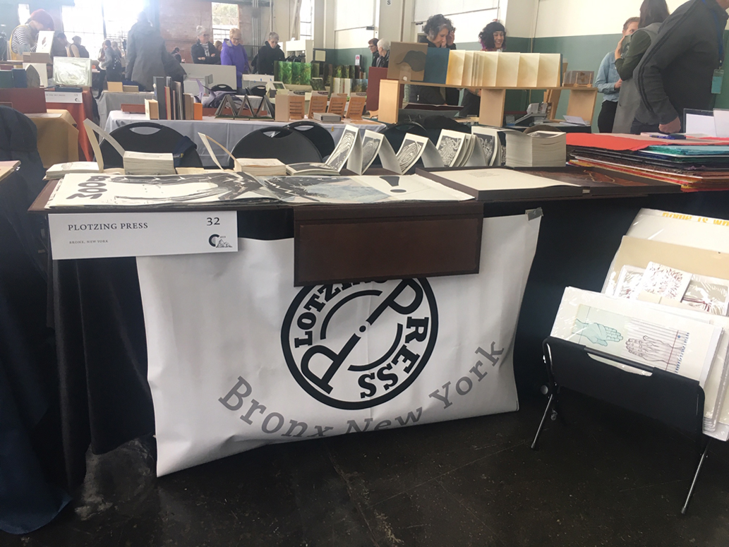 CODEX Artist Book Fair PlotzingPress